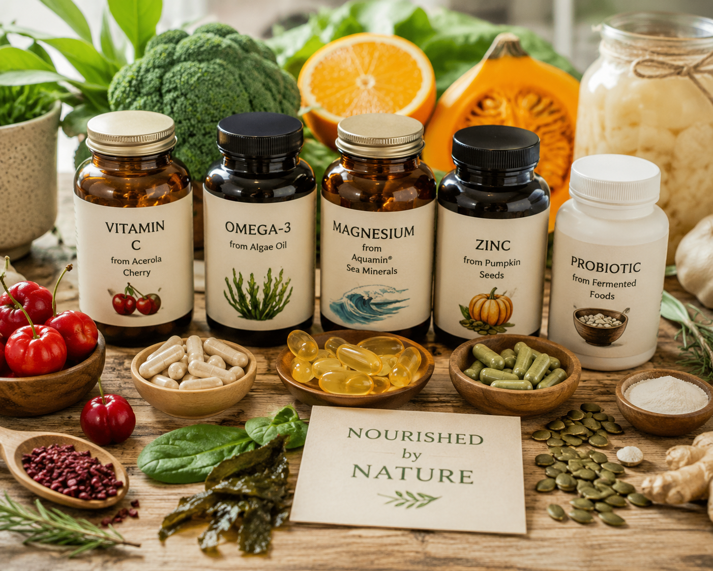 Supplements Collage