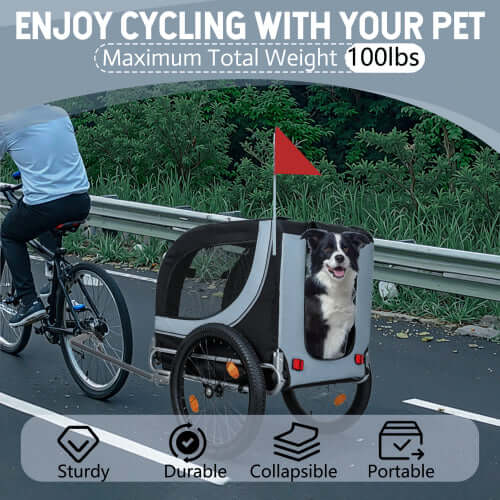 All-Terrain Folding Bike Trailer
