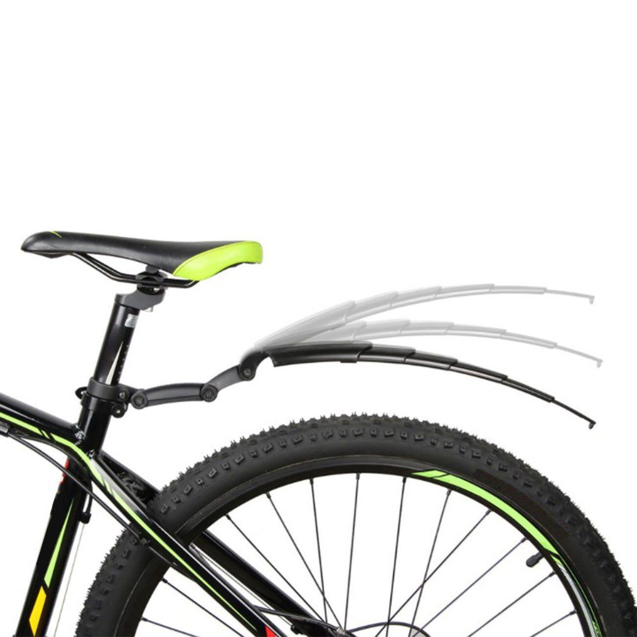 Telescopic Foldable Bicycle Fender