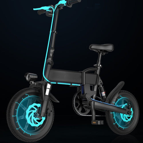 VoltStrider™ Compact 14 – Folding Urban Electric Bike