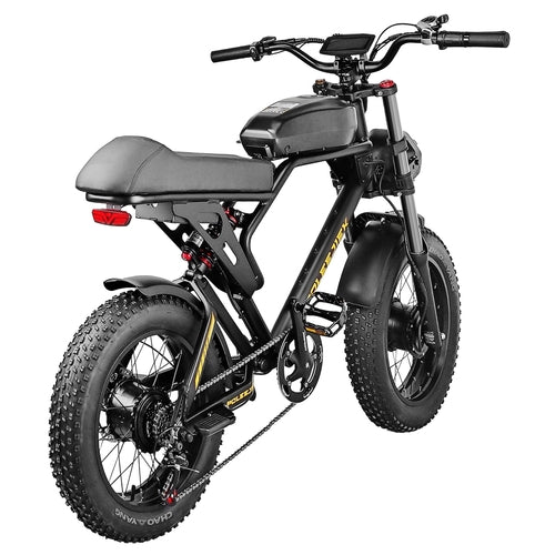 BLJ-F4 RetroCruze™ urban electric bike RetroCruze with 1500W dual motor and 20" fat tires.