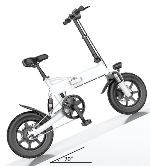 VoltStrider™ Compact 14 – Folding Urban Electric Bike