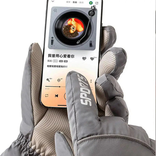Winter Waterproof Bicycle Gloves