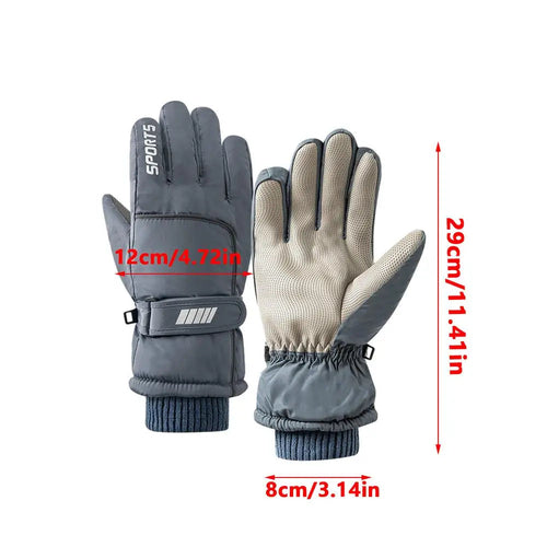 Winter Waterproof Bicycle Gloves