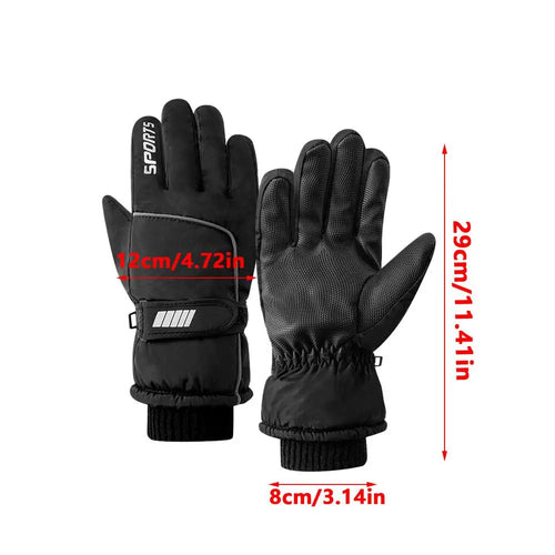 Winter Waterproof Bicycle Gloves