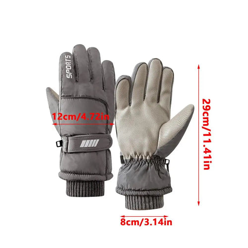 Winter Waterproof Bicycle Gloves