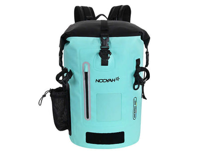 NNEDSZ NOOYAH IPX8 Waterproof Bike Cycle Outdoor Sports Backpack Double-Layer Waterproof Bag  MINT GREEN-0