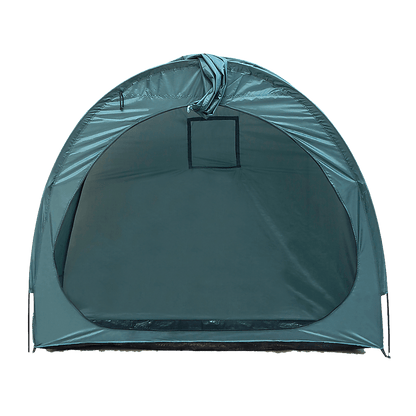 NNEDSZ Bicycle Shelter Outdoor Bike Cave Garden Bike Storage Shed Tent Travel-3