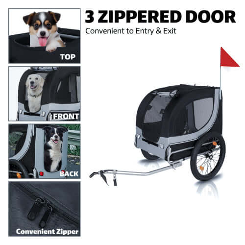 All-Terrain Folding Bike Trailer