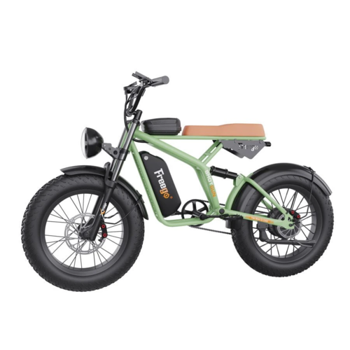 Freego 7 Speed Shimano off road electric bike with Shimano showcasing its robust design and features.