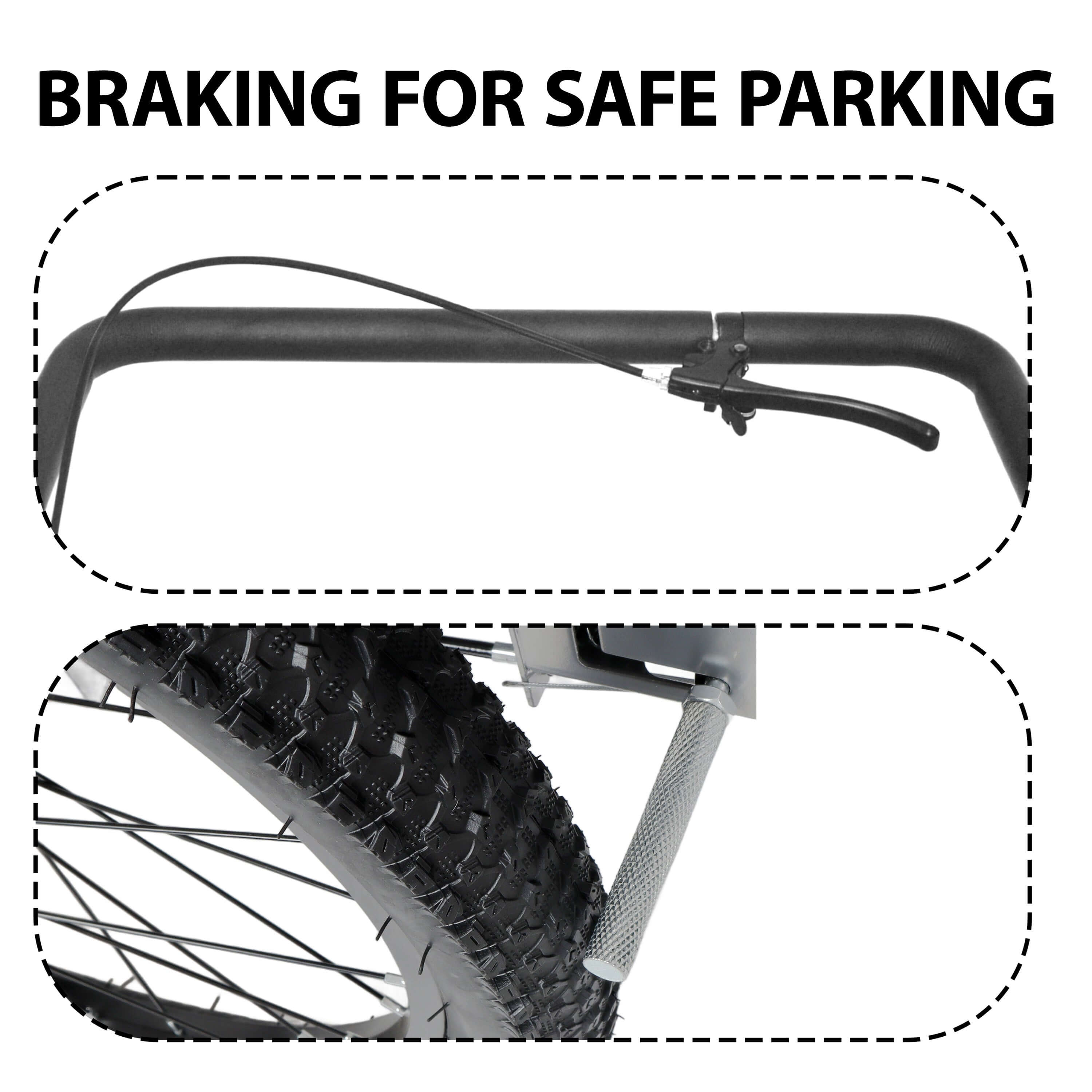 Heavy Duty Bike Cargo Trailer